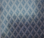 Preview: Albstoffe Jacquard BLISS 3D Fence Knit Weiß Hellblau